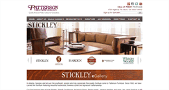 Desktop Screenshot of pattersonfurniture.com